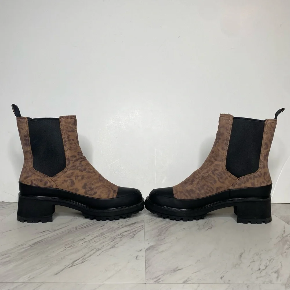 Timberland Kori Park Leopard Lug Sole Chelsea Boot 9
